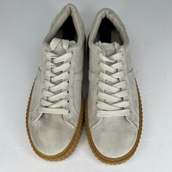 Indigo Rd Womens Ircray-M Gray Low Top Platform Suede Lace Up Size 9 M Sneakers - Picture 4 of 10